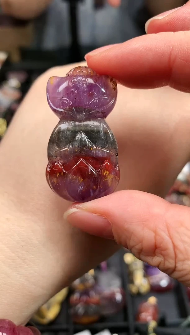 【闪购商品】水晶车挂未镶嵌【百晶灵儿】定制款