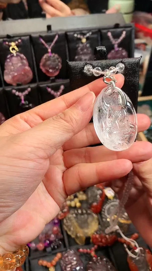 【闪购商品】水晶车挂未镶嵌【百晶灵儿】定制款