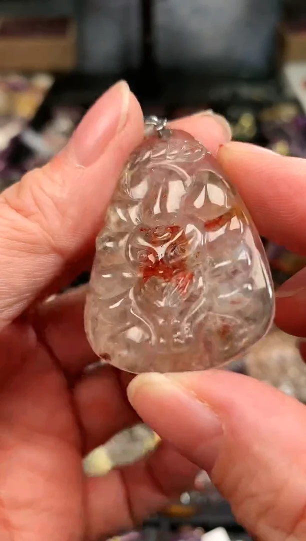 【闪购商品】水晶车挂未镶嵌【百晶灵儿】定制款