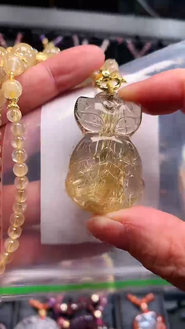 【闪购商品】水晶车挂未镶嵌【百晶灵儿】定制款