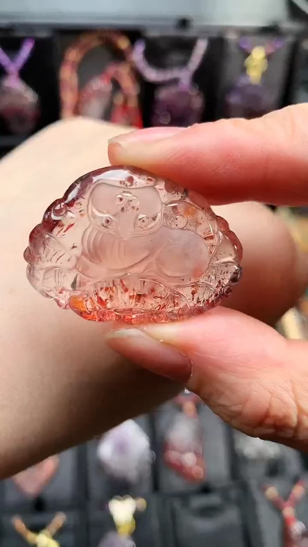 【闪购商品】水晶车挂未镶嵌【百晶灵儿】定制款