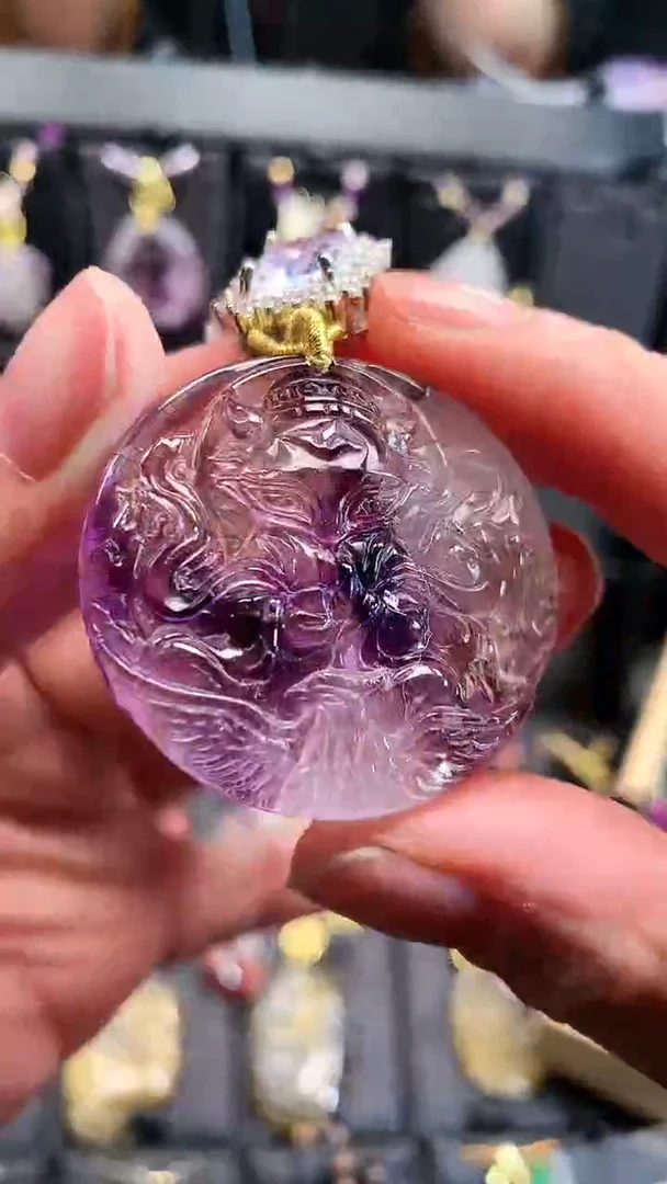 【闪购商品】水晶车挂未镶嵌【百晶灵儿】定制款