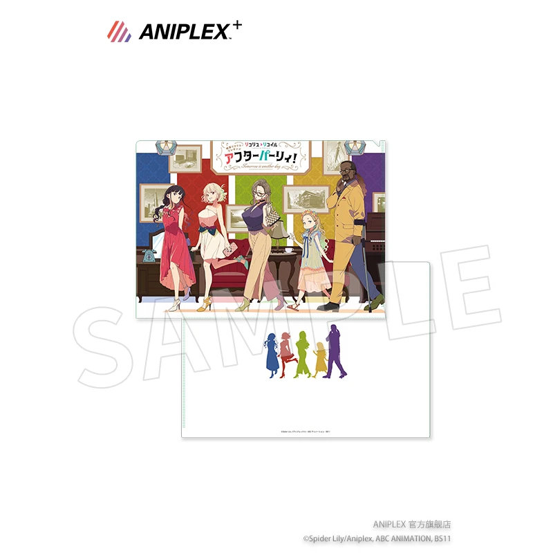 【现货 ANIPLEX】莉可丽丝文件夹明信片套装 千束泷奈活动限定