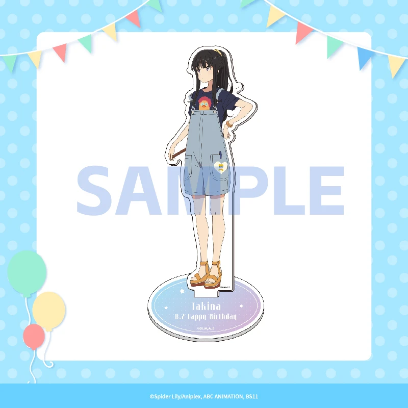 【现货 ANIPLEX】莉可丽丝 井上泷奈生日纪念 亚克力立牌