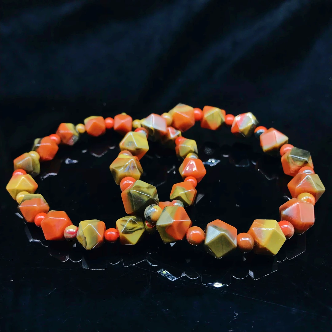 【鼎利源】南红包浆大山包典藏级精美时尚唐八棱手串（多样式发其一）