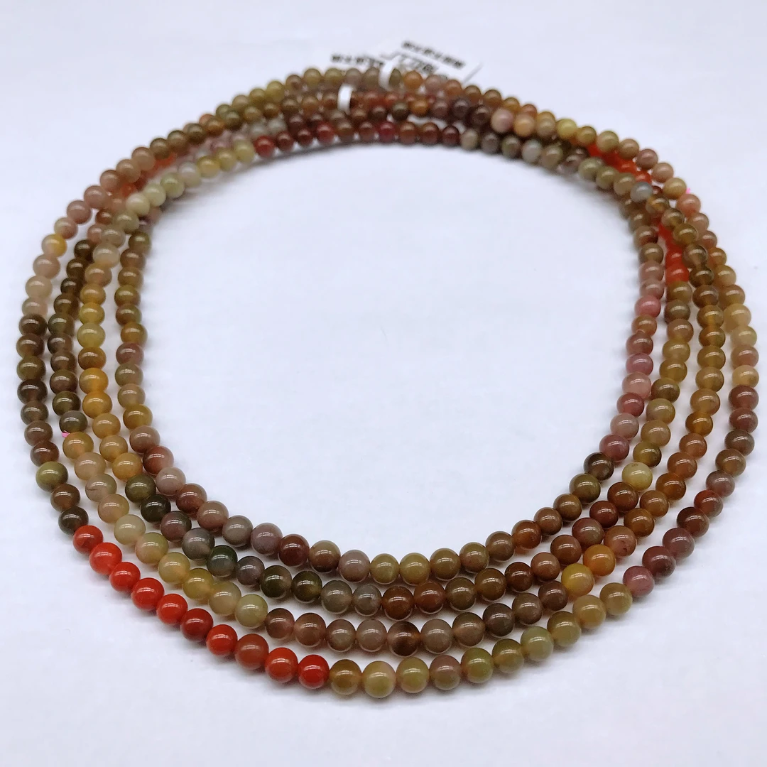 【鼎利源】老矿桃子山盐源玛瑙精美多圈（多样式发其一）