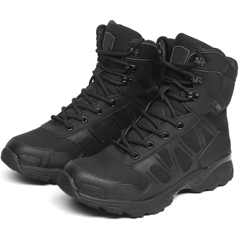 3515正品男春秋季户外登山徒步透气耐磨工装靴越野跑步训练鞋防滑