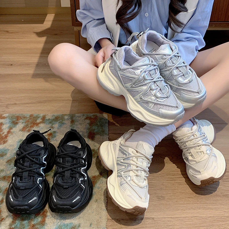 YISEWEI/ins潮牌秋季新款百搭休闲运动老爹鞋1067