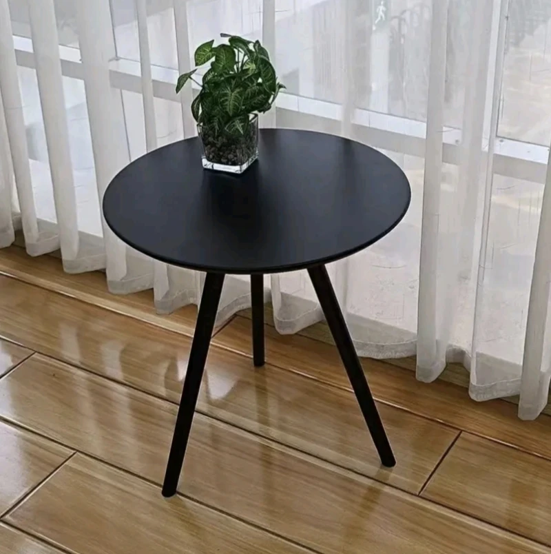 圆影边几（尺寸50*50*52）轻奢