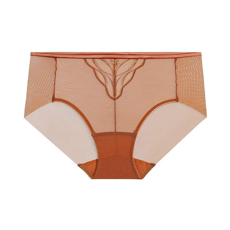 雅丹风爱慕梦远星河性感内裤女士薄款舒适亲肤中腰平角裤AM23A041