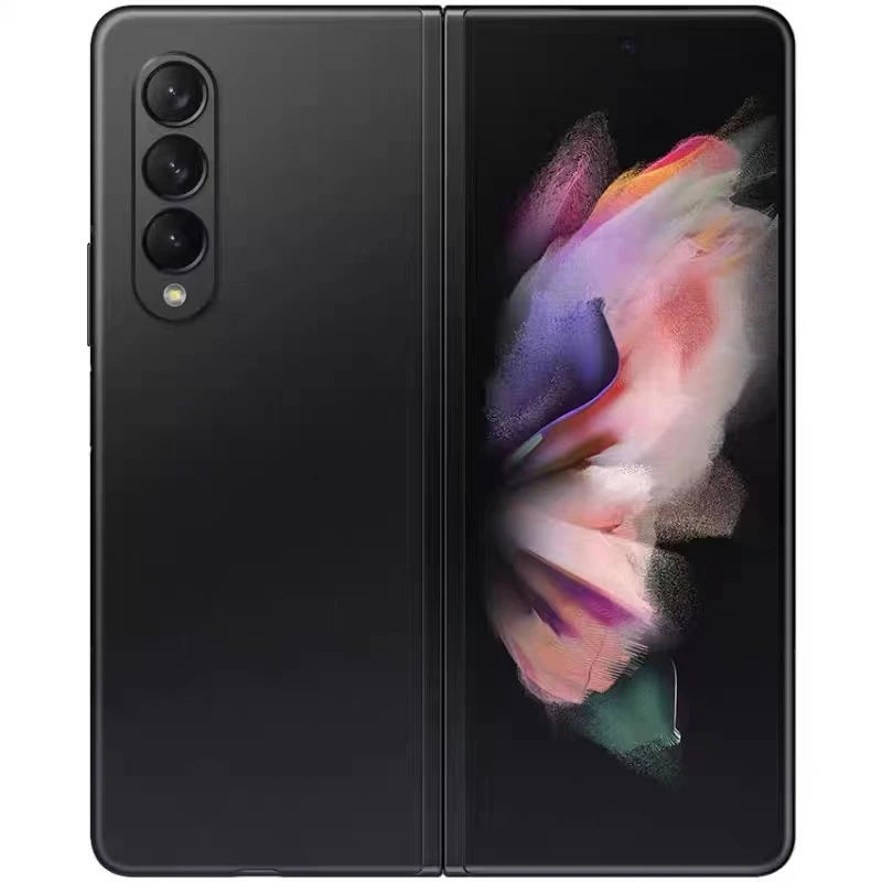 99新 Samsung/三星 仔仔熊数码三星zFold3白色折叠屏手机优选大屏