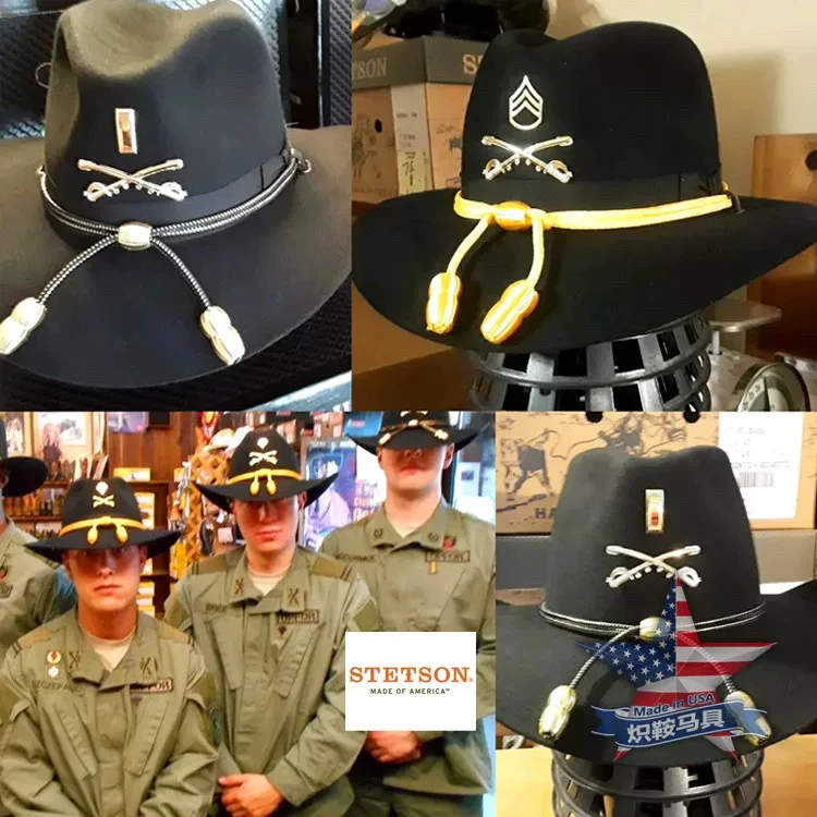 Made in USA美国STETSON Cavalry II 骑兵帽正品JUN帽