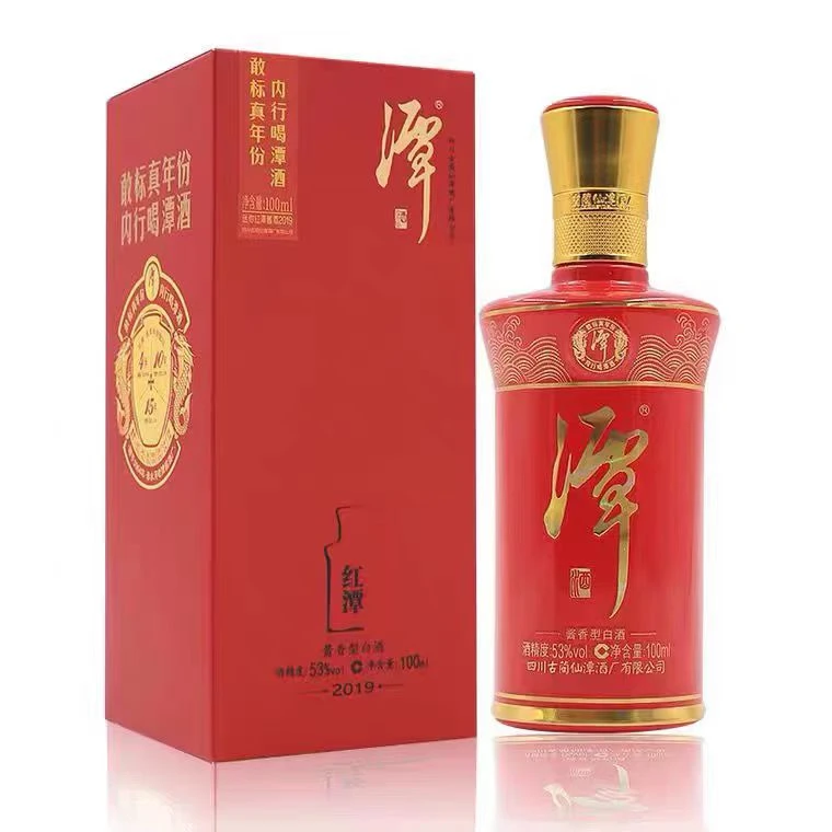 不老潭潭酒-红潭小酒-53度-100ml52度100ml