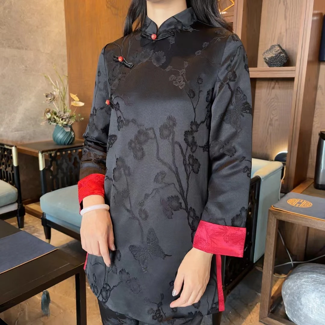 【依美之源】事事如意挂里中式复古上衣