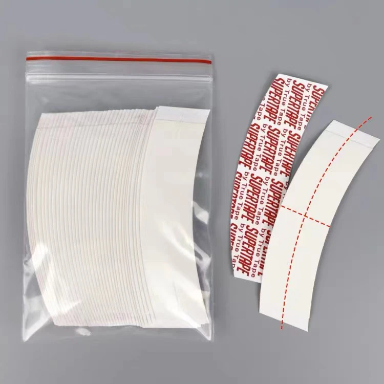 假发椰子专用胶片生物双面胶蕾丝发套胶片透气防汗方便仿真发带