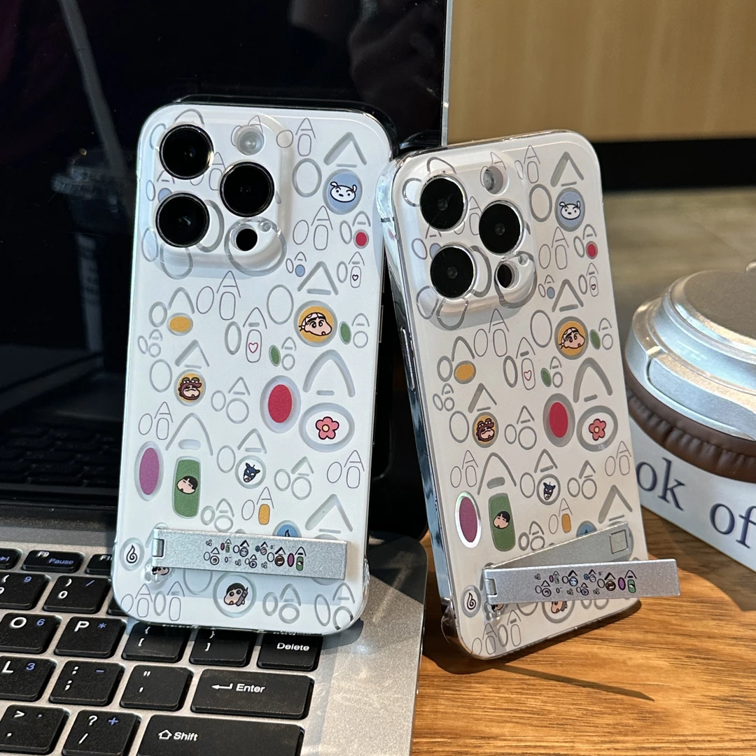 雅天立哈哈小新适用iPhone15苹果14手机壳13硬壳华为vivo小米oppo