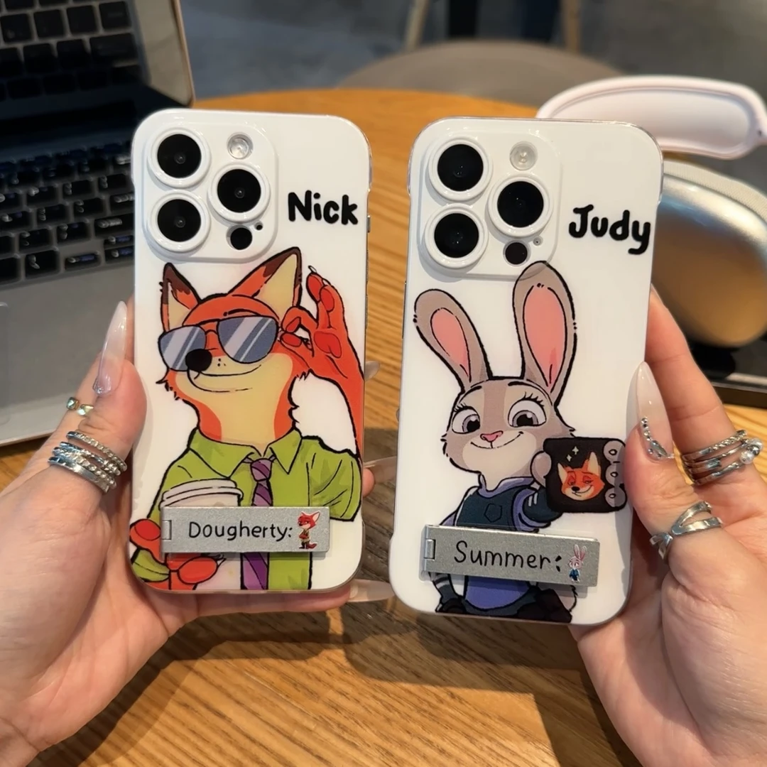 雅天立尼克朱迪适用iPhone13手机壳苹果15情侣14华为vivo小米oppo