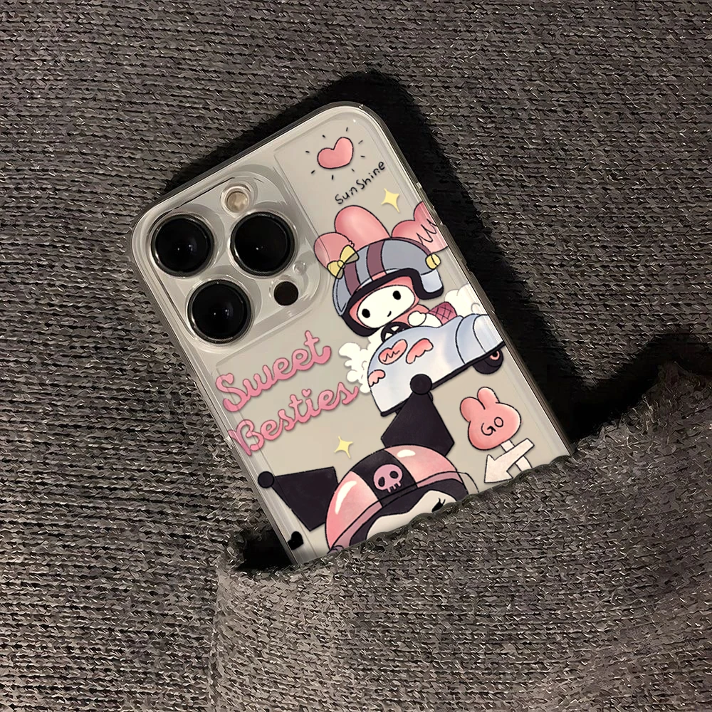 可爱库洛米苹果15/oppo/vivo/红米/华为手机壳14卡通13新款少女