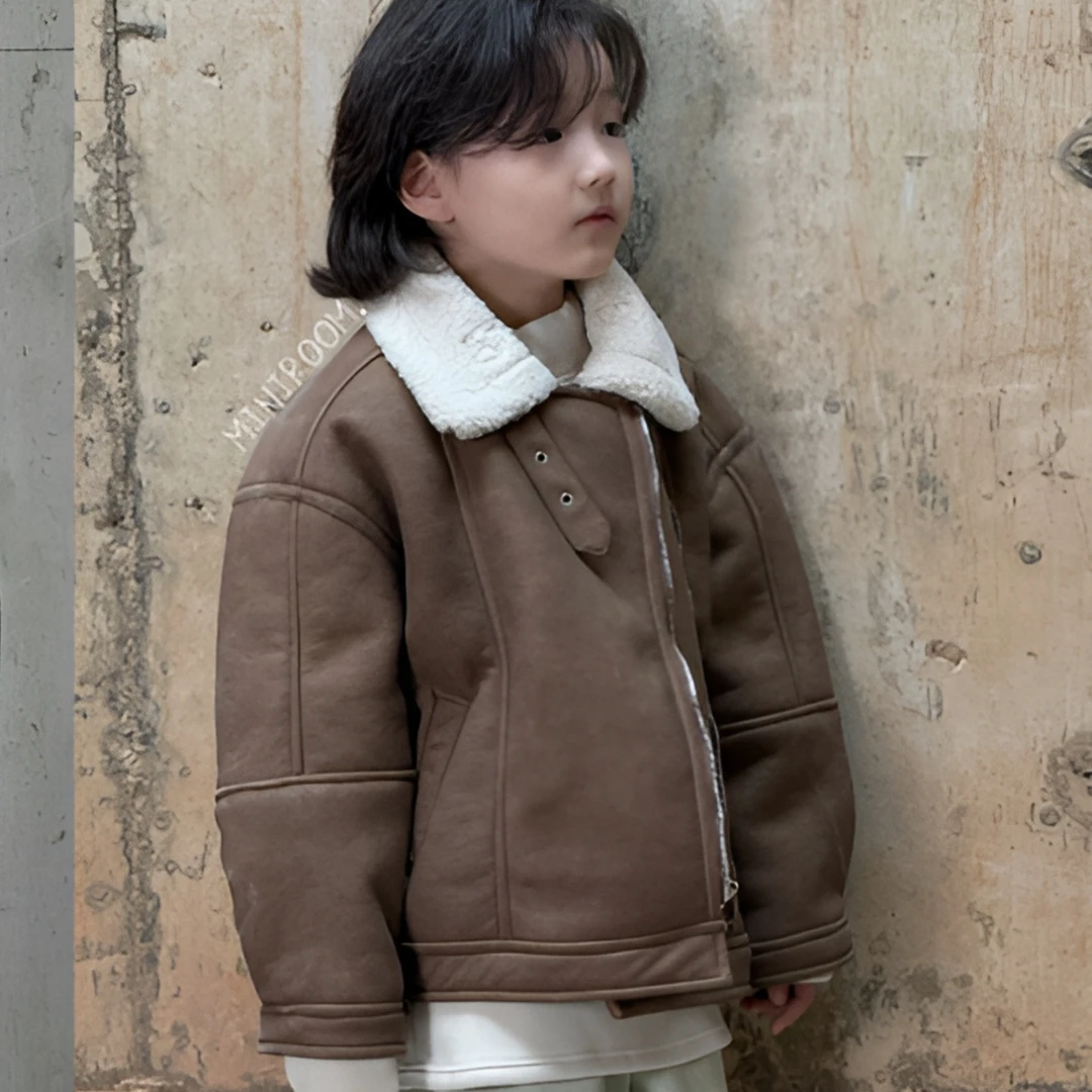 男童秋冬款外套2024新款韩百搭洋气秋款炸街派克服外套潮休闲韩版