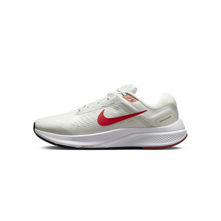 NIKE/耐克Structure 24减震防滑耐磨复古跑步鞋男款灰色DA8535010
