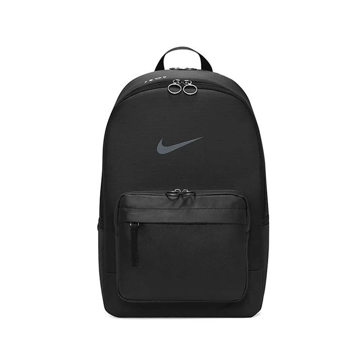 【天环NK专享】Nike/耐克拉链黑酷背包双肩包百搭黑色烟灰DN3592010