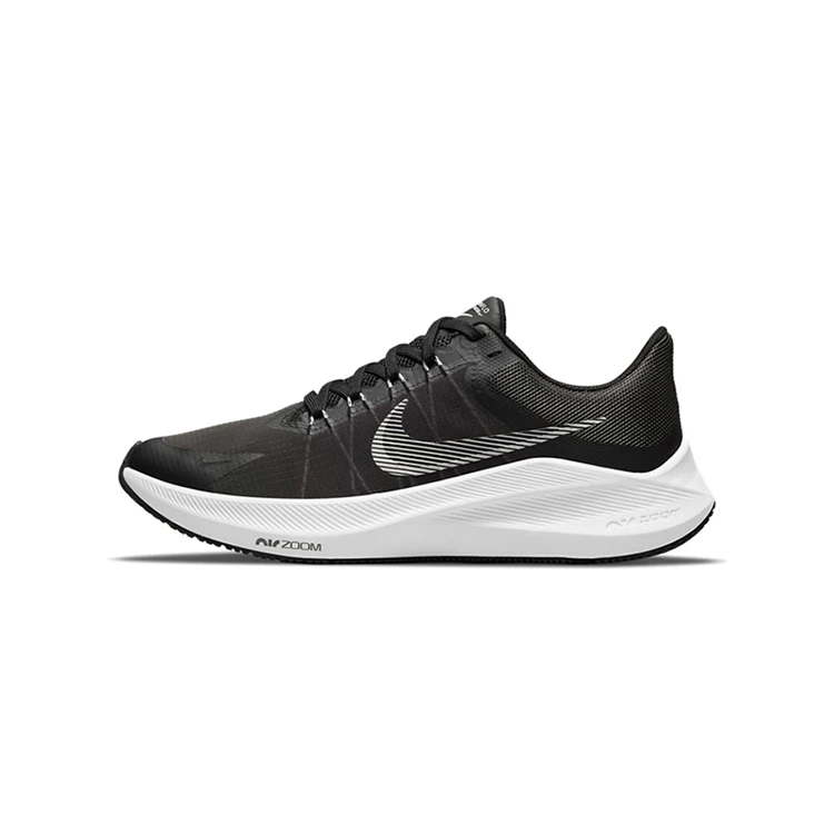 NIKE/耐克Zoom Winflo 8减震舒适温8女款跑步鞋黑色CW3421005