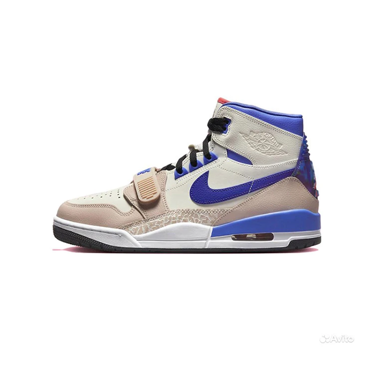 Nike/耐克Air Jordan 312 情人节高帮篮球鞋男款粉紫色FD4332141