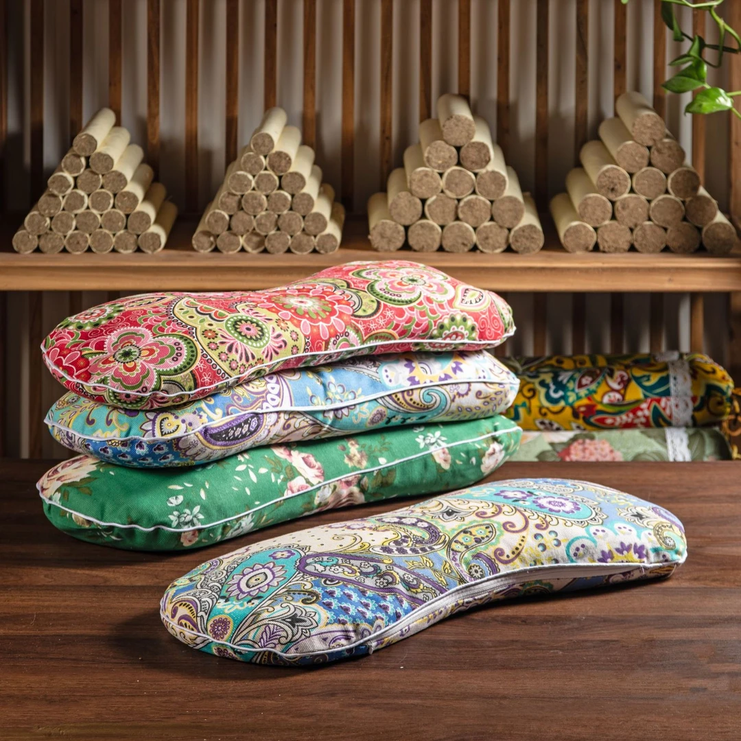 艾草草本中式国风骨头枕