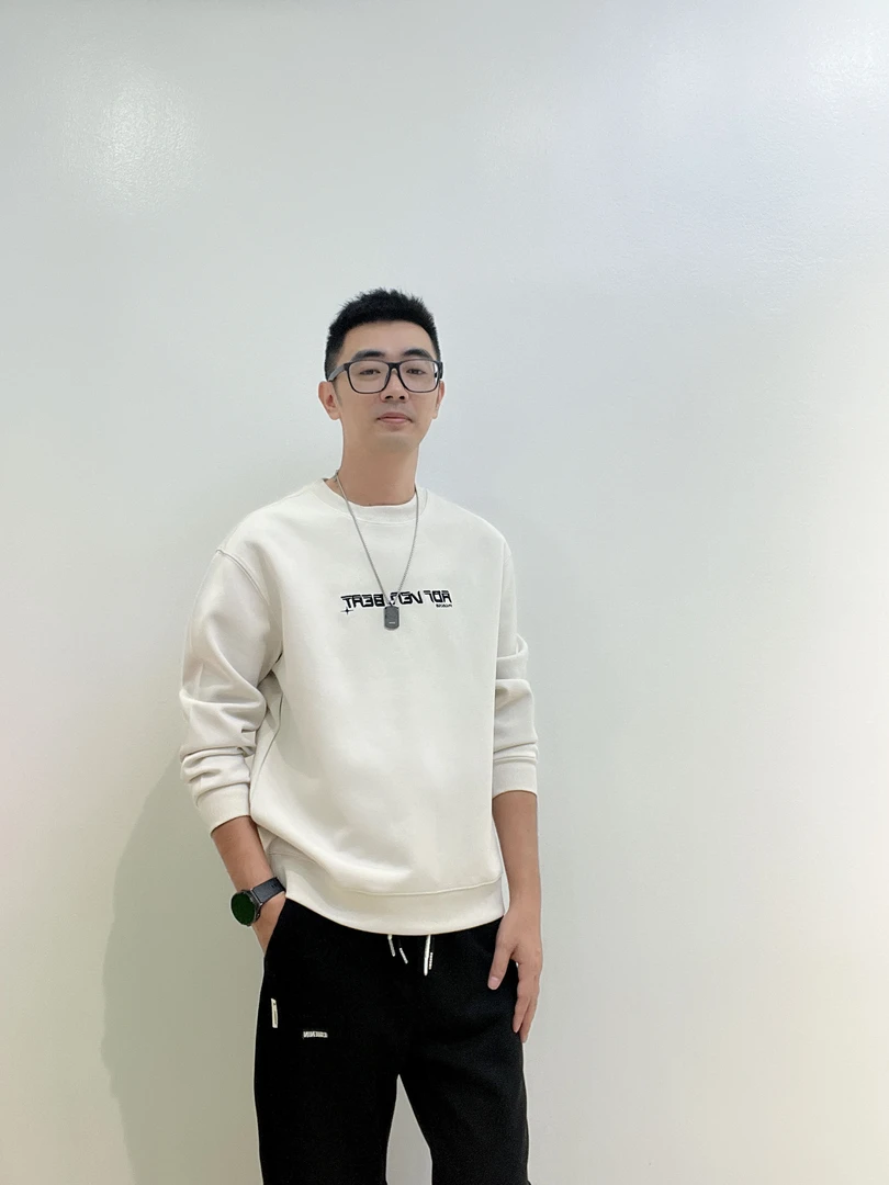 【GP】秋冬新品时尚简约休闲圆领卫衣A619DS