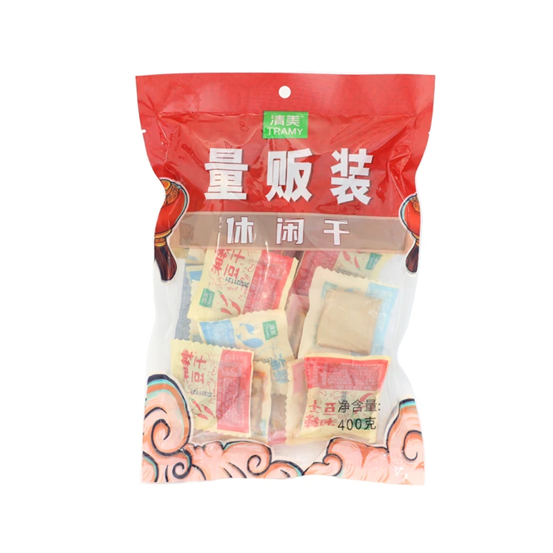 休闲豆干（量贩装）400g/袋豆干零食