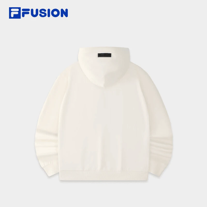 FILA/斐乐潮牌情侣款秋季时尚百搭针织连帽上衣卫衣 T11U435202F