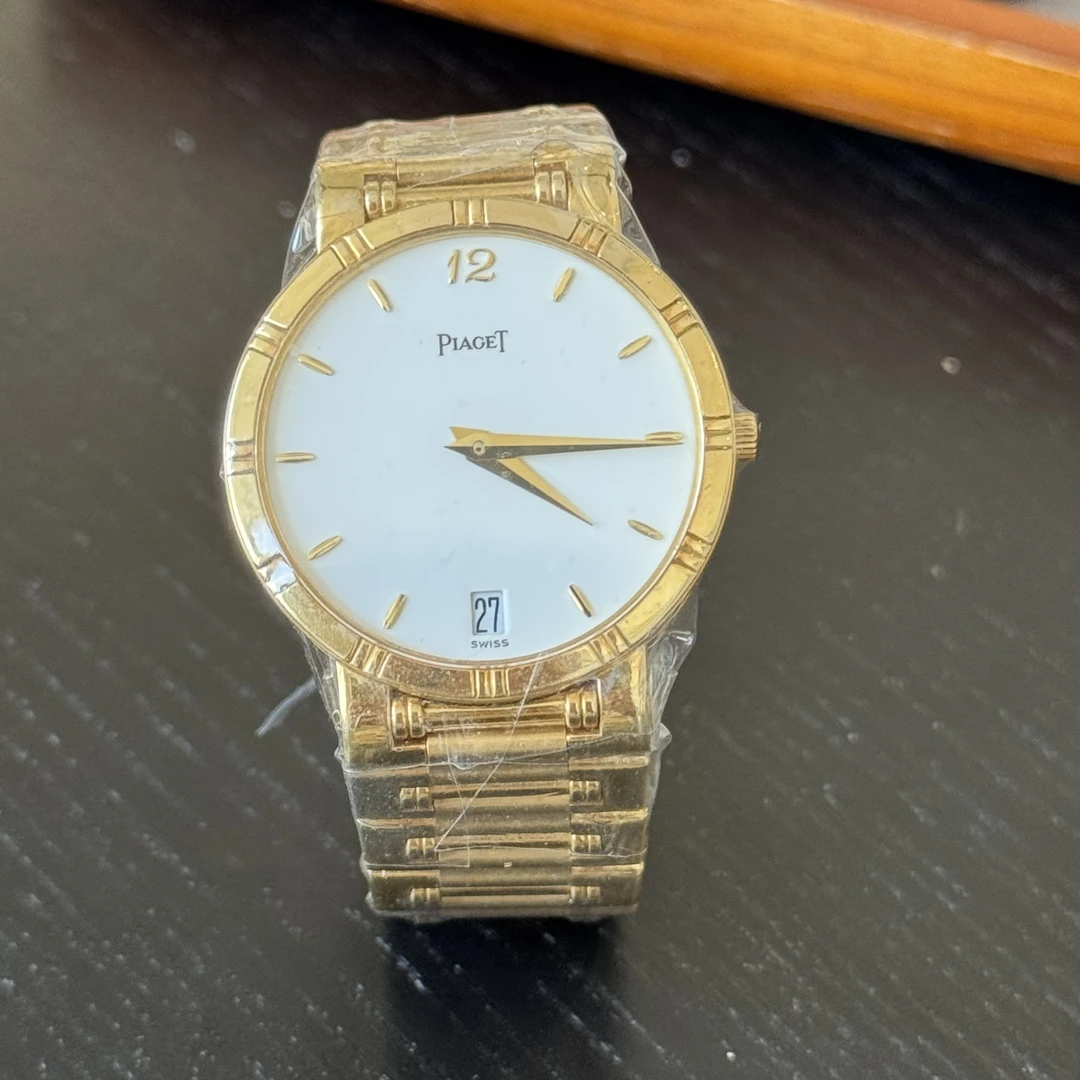 95新 Piaget/伯爵 18K金/石英/女表手表气质时尚女士复古