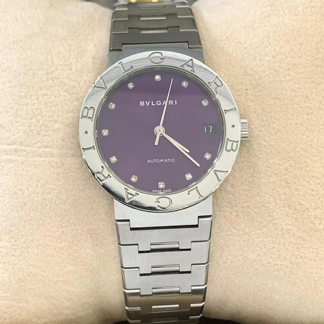 95新 BVLGARI/宝格丽 自动机械/33mm/女表/手表气质时尚后升级盘