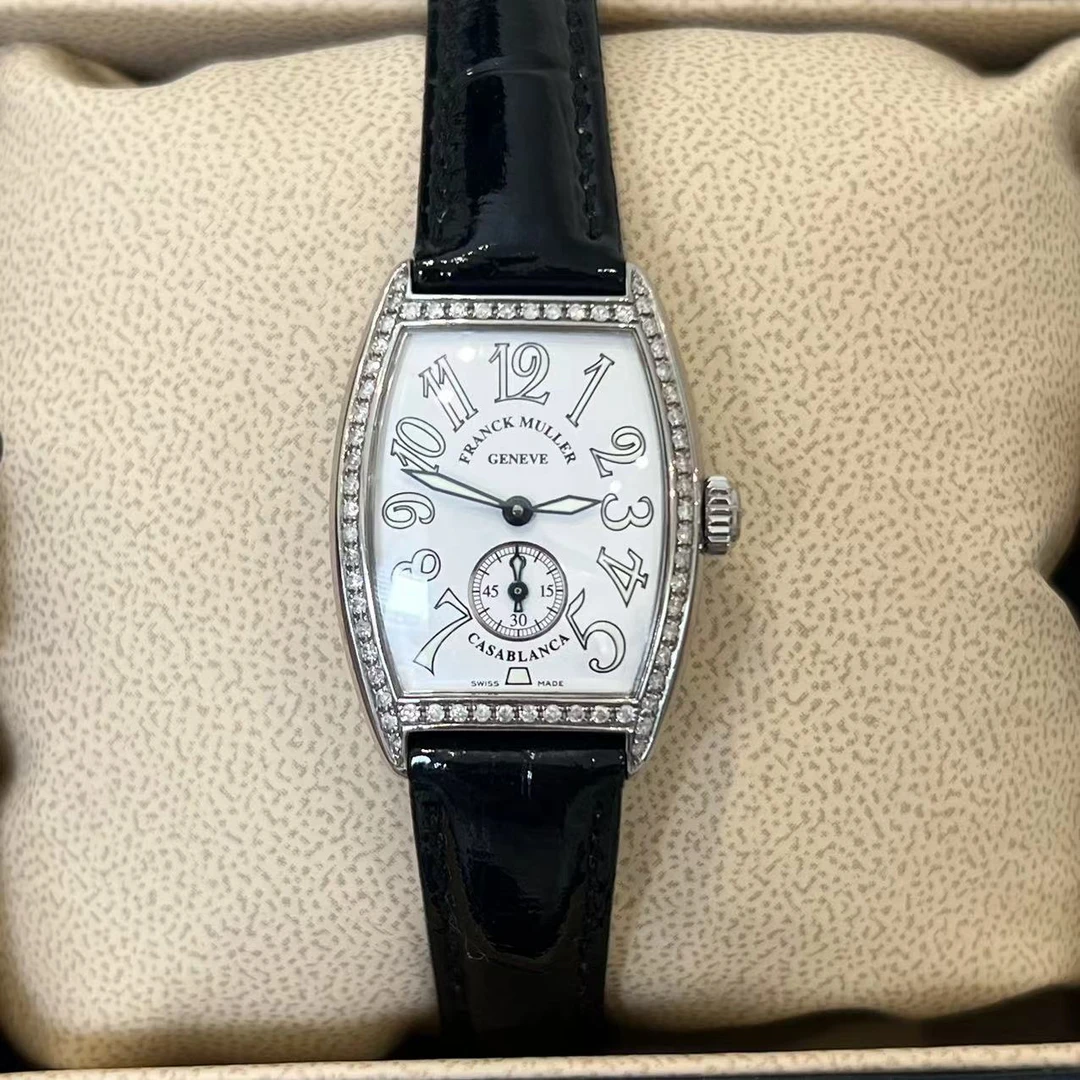95新 Franck Muller/法兰克穆勒 手动机械/女表/后镶钻轻奢时尚