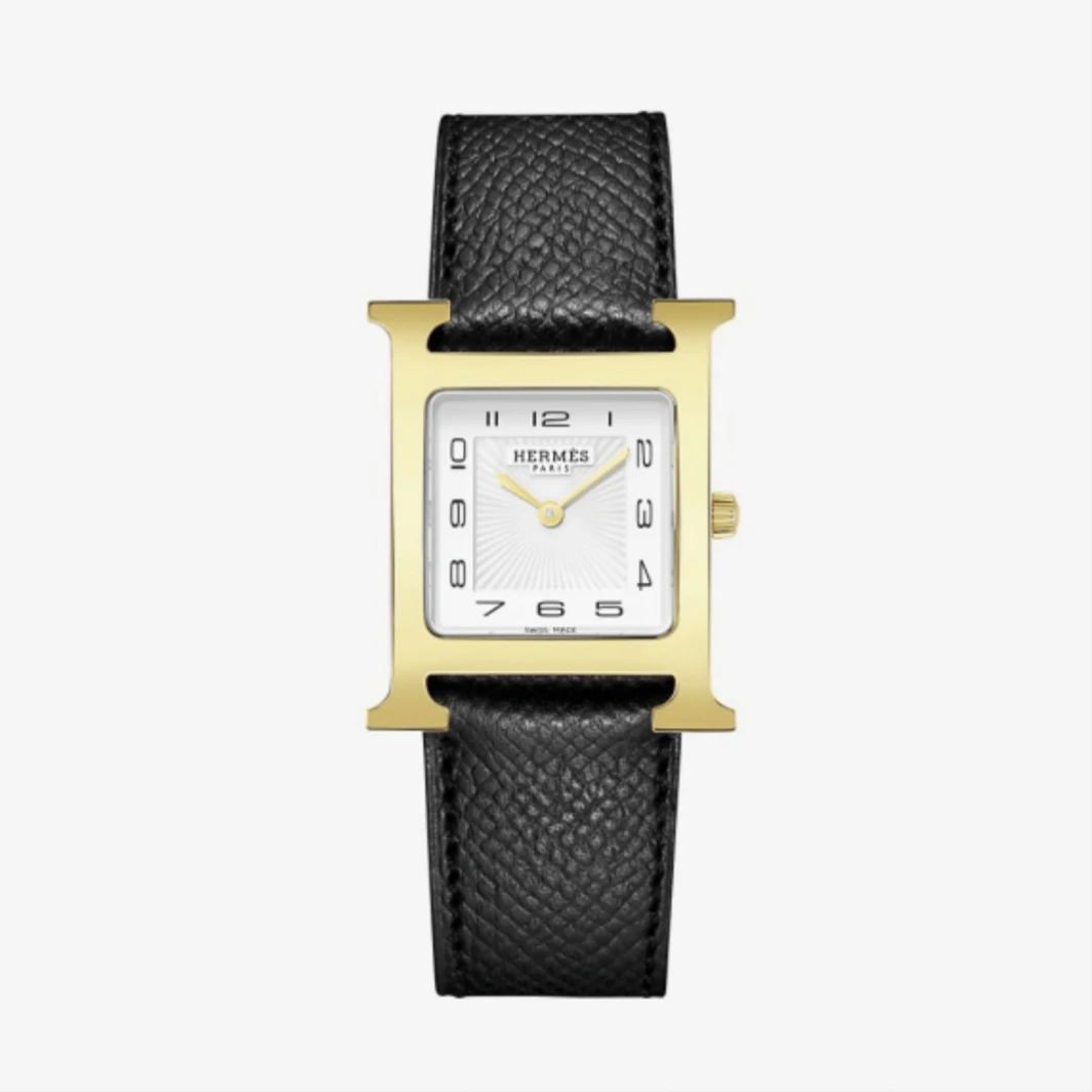 95新 Hermes/爱马仕 H Hour/石英/女表/手表女士时尚