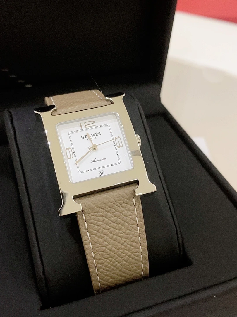 95新 Hermes/爱马仕 H Hour/自动机械/26mm/女表