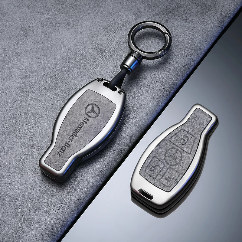 奔驰gla200钥匙套c200l扣b200车cla220男c180l老款a180女glc260壳