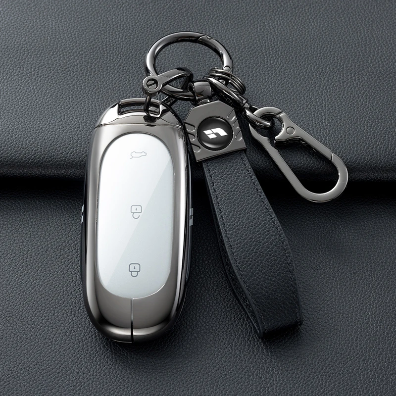 理想l9钥匙套2023款高级l7包L8扣高档壳max/pro汽车专用女22款男