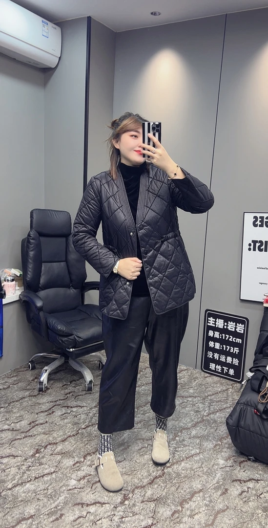 岩岩家收腰显瘦二棉服1112