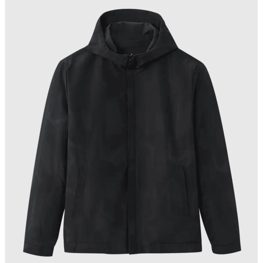 H*家夹克明线设计与净色有型外套双面穿工装连帽夹克LE【双面穿】