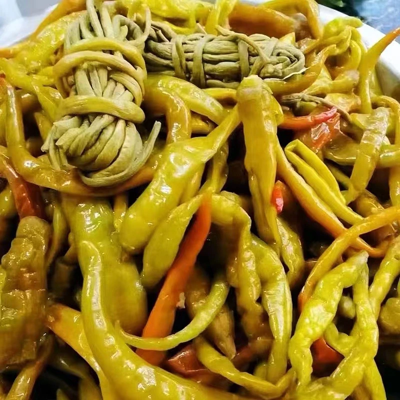 湖南常德半亩四季土特产酸辣椒传统腌制260克脆爽
