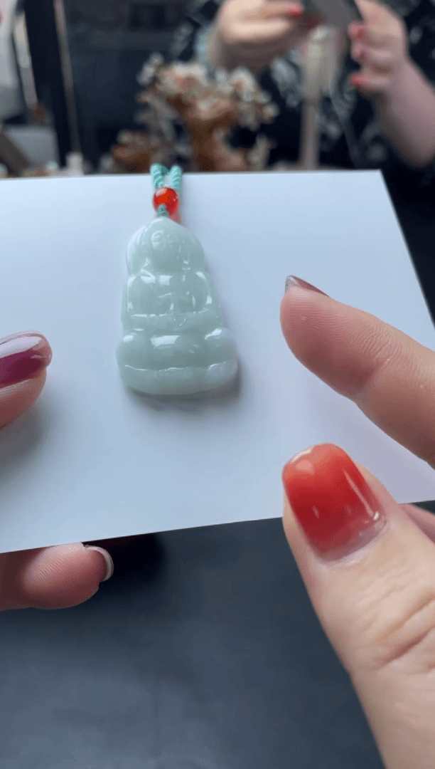 【闪购商品】翡翠挂件未镶嵌翡翠观音多样性发一件