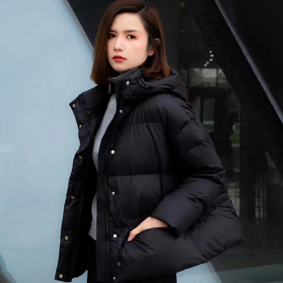 萍姐休闲百搭【休闲简约】冬季新款时尚羽绒服82A05