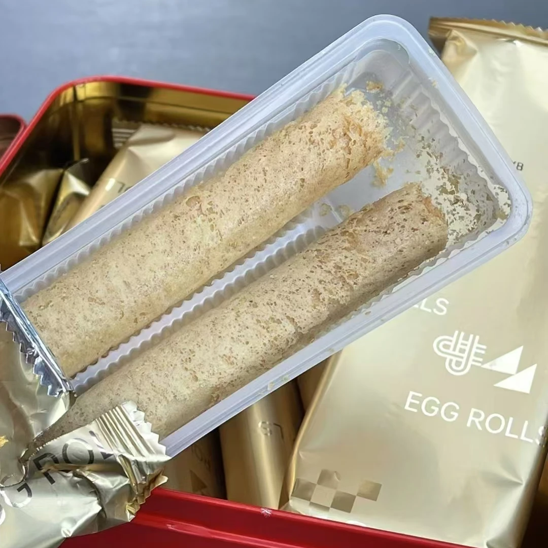 台湾蛋卷丨过年必备香酥小食精密盒装