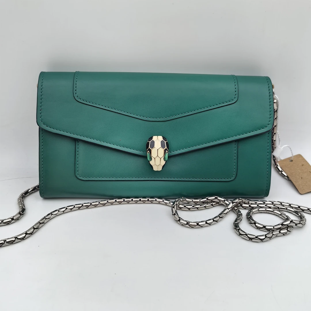 95新 BVLGARI/宝格丽 巴宝莉链条包/9055