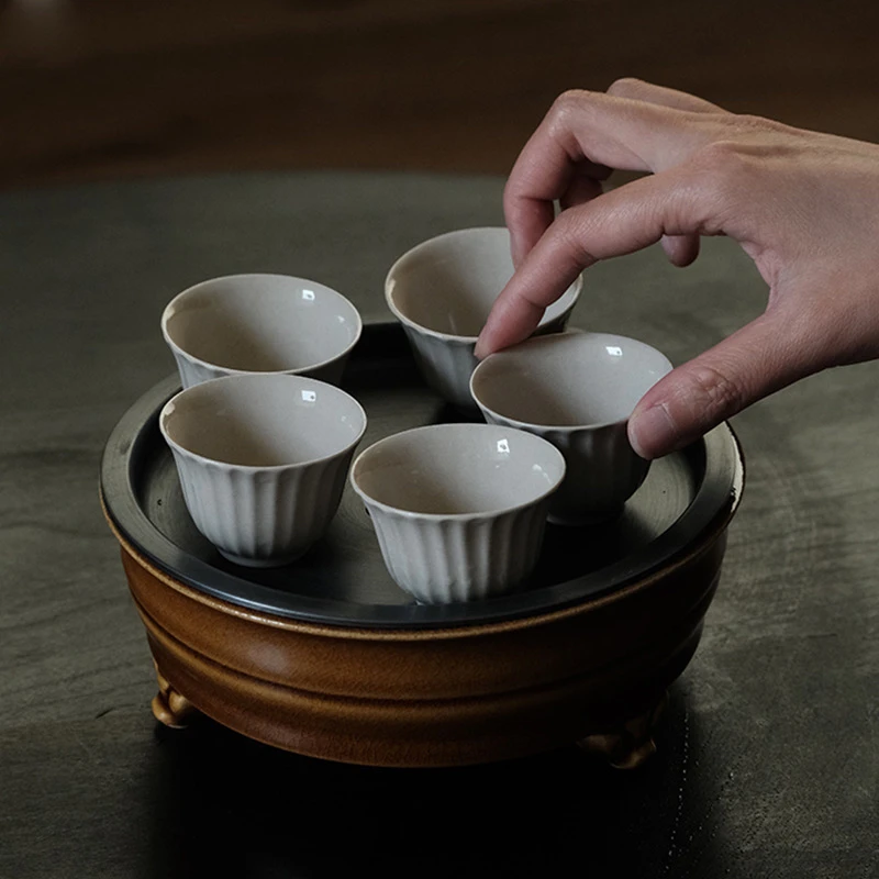 溪元拟古菊筋杯5入组（岩茶，客杯都可）