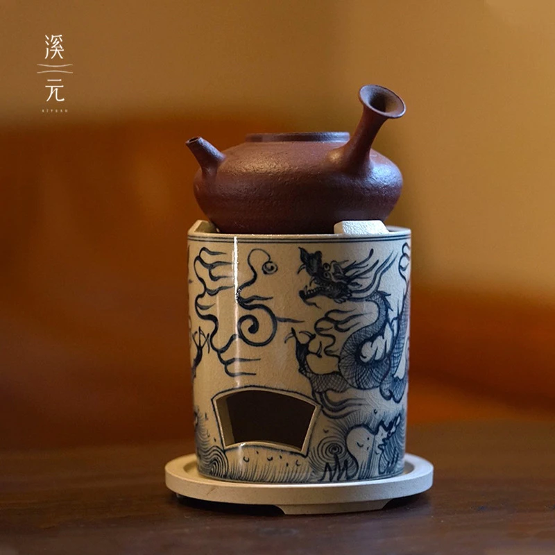 溪元龙图腾单炉（酒精，碳都可用）