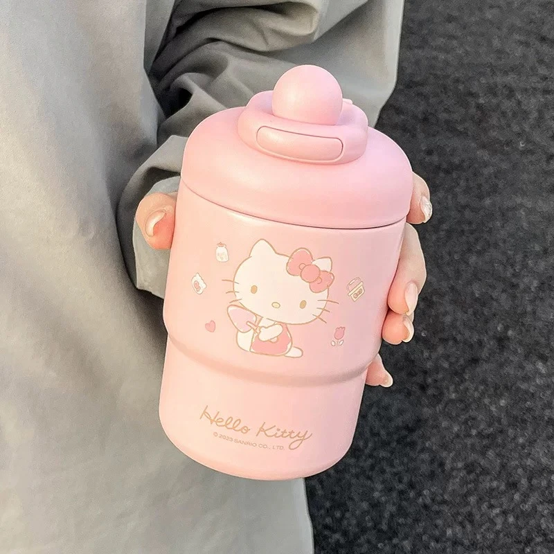 F775 女生可爱凯蒂猫保温杯420ML