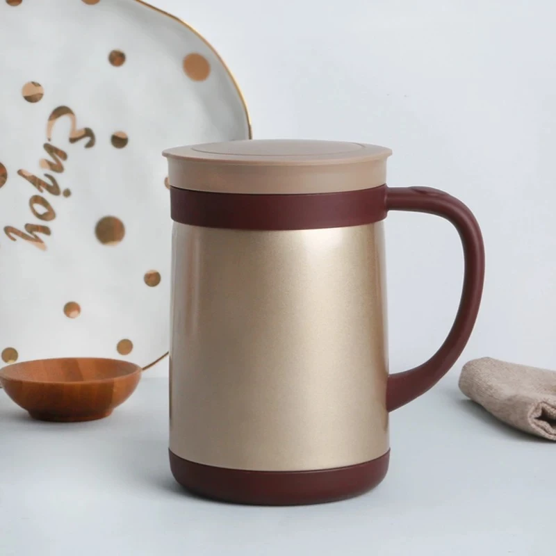 F268 商务办公杯金色320ML