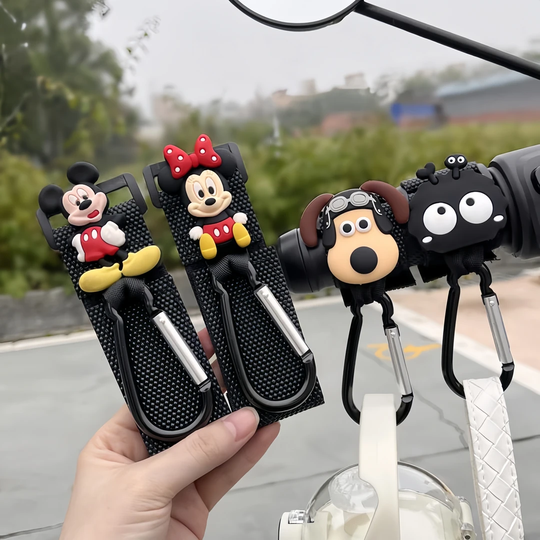 电动车挂钩通用摩托车卡通多功能自行车挂包重物挂钩电动车耐用